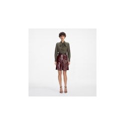 Leather skirt