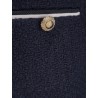 Bouclé fabric blazer with jewel buttons