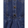 Denim short dress