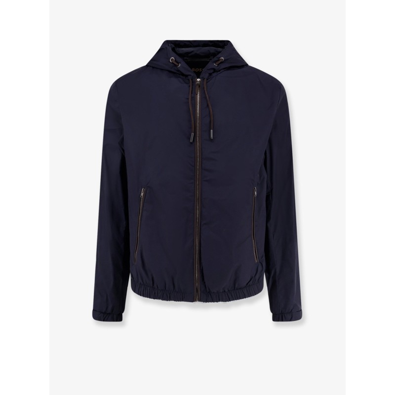 Nylon and silk jacket