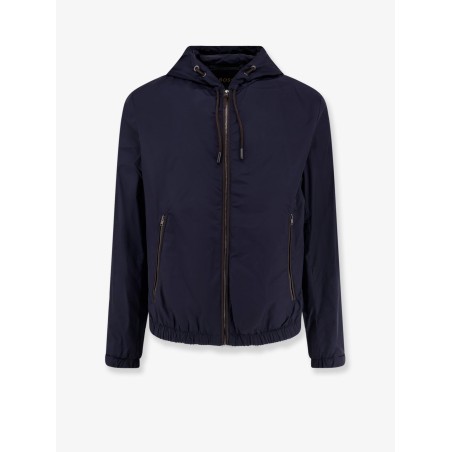 Nylon and silk jacket