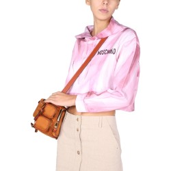 "ART THEME" CROPPED SWEATSHIRT
