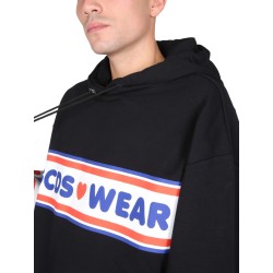 "CUTE TAPE" LOGO SWEATSHIRT