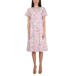 "HEELS AND FLOWERS" DRESS