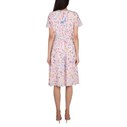 "HEELS AND FLOWERS" DRESS