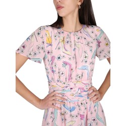 "HEELS AND FLOWERS" DRESS