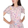 "HEELS AND FLOWERS" DRESS