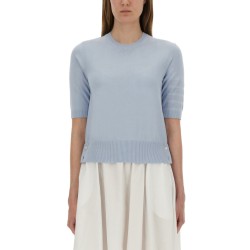 "4-BAR" KNITTED T-SHIRT