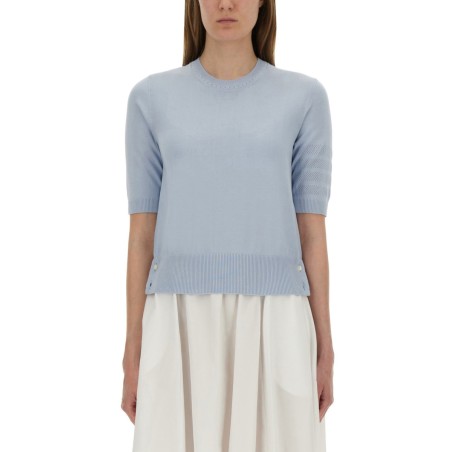 "4-BAR" KNITTED T-SHIRT