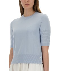 "4-BAR" KNITTED T-SHIRT