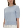 "4-BAR" KNITTED T-SHIRT
