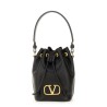 "VLOGO SINGATURE" MINI BUCKET BAG