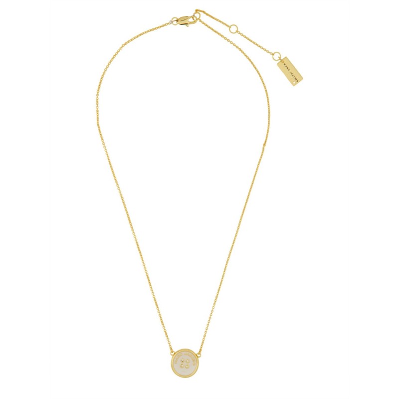 "BUTTON PENDANT" NECKLACE