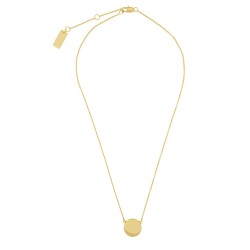 "BUTTON PENDANT" NECKLACE