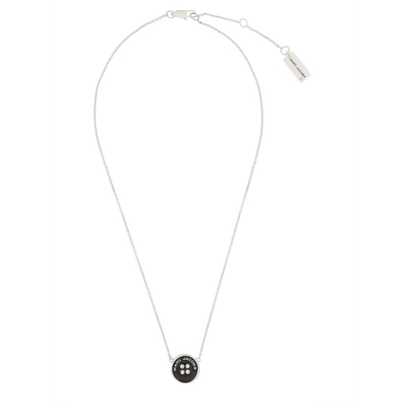 "BUTTON PENDANT" NECKLACE