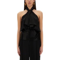 "FLOWING" TOP WITH BOW