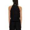 "FLOWING" TOP WITH BOW