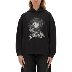 "BLACK ISOLI HEART" HOODIE