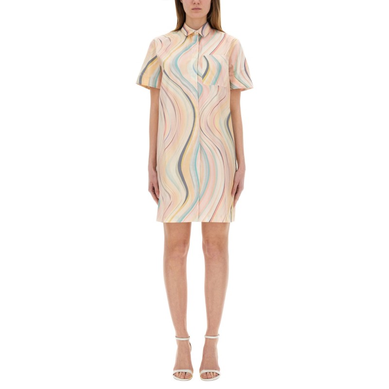 "FADED SWIRL" DRESS