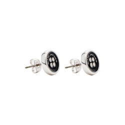 "BUTTON STUD" EARRINGS