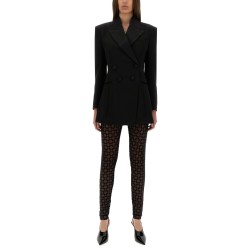 WOOL JACKET WITH PLEATED BACK