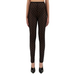 MONOGRAM TULLE LEGGINGS