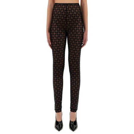 MONOGRAM TULLE LEGGINGS