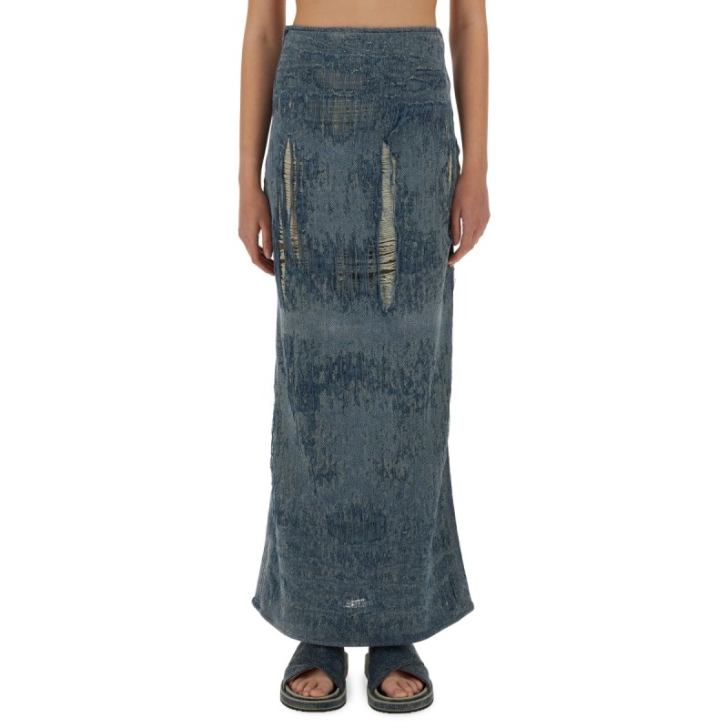 "DE-MEGAN-FSG" LONG SKIRT