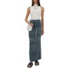 "DE-MEGAN-FSG" LONG SKIRT