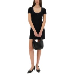 "HOLISTIC CONTRAST" MINI DRESS