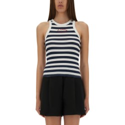 "ADA" STRIPED TOP
