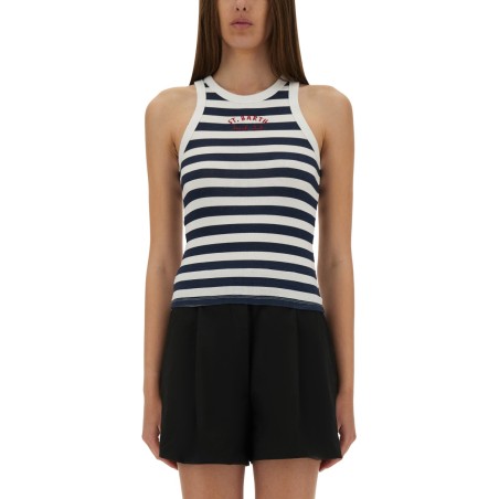 "ADA" STRIPED TOP