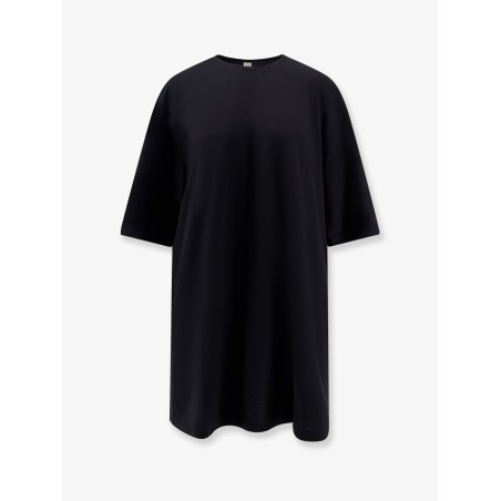 Relaxed Tee lyocell and cotton short dress