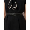 Leather belt