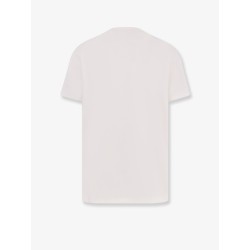 Heavy cotton T-shirt with logo embroidery