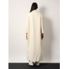 Wool and silk crepe coat with all-over GG motif
