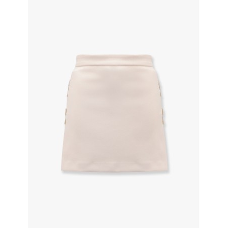 Crepe shorts with satin bows