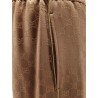 Viscose blend shorts with allover gg logo