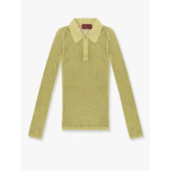Perforated polo shirt