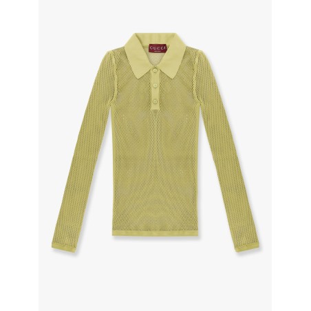 Perforated polo shirt