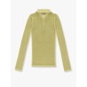 Perforated polo shirt