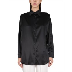 CAMICIA IN RASO DI SETA STRETCH