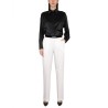 CAMICIA IN RASO DI SETA STRETCH