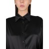 CAMICIA IN RASO DI SETA STRETCH
