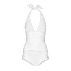 LOW-CUT ONE-PIECE SWIMSUIT