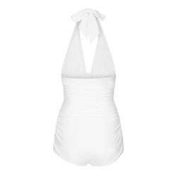 LOW-CUT ONE-PIECE SWIMSUIT