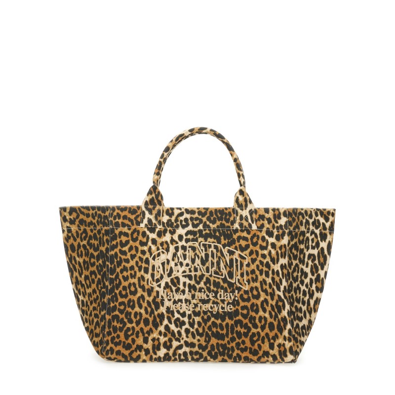 TOTE BAG WITH ANIMAL PATTERN