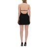 SHORT DRESS WITH NECKLINE ON BACK