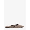 Suede mule with Monili detail