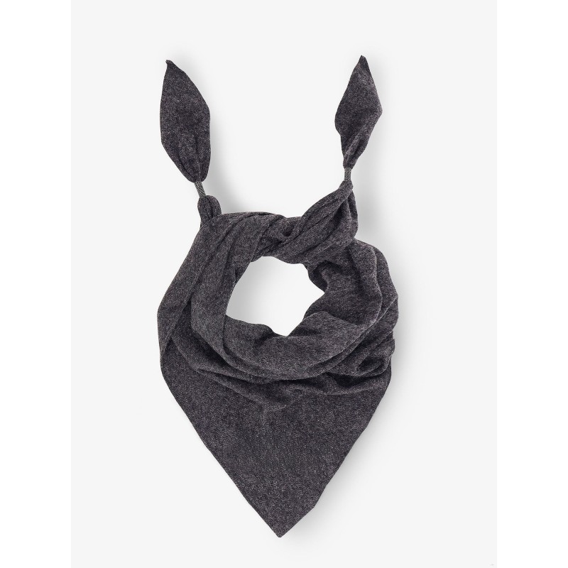 Cashmere scarf with Monili detail